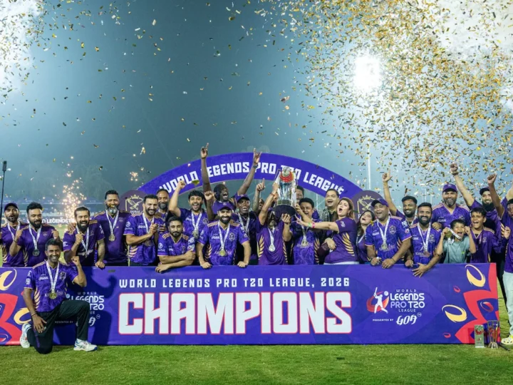2026ರ ವಿಶ್ವ ಲೆಜೆಂಡ್ಸ್‌ ಪ್ರೊ ಟಿ20 ಲೀಗ್‌  ಟೂರ್ನಿ ಗೆದ್ದ ದುಬೈ ರಾಯಲ್ಸ್‌