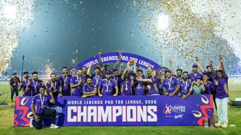 2026ರ ವಿಶ್ವ ಲೆಜೆಂಡ್ಸ್‌ ಪ್ರೊ ಟಿ20 ಲೀಗ್‌  ಟೂರ್ನಿ ಗೆದ್ದ ದುಬೈ ರಾಯಲ್ಸ್‌