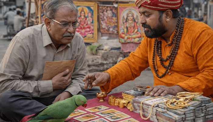 ವರ್ಗಾವಣೆಗಾಗಿ ಗಿಳಿ ಶಾಸ್ತ್ರದ ಮೊರೆ ಹೋದ ಐಟಿ ಅಧಿಕಾರಿ! – ಅಯ್ಯೋ.. 194 ಗ್ರಾಂ ಚಿನ್ನಾಭರಣ, 1.3 ಕೆಜಿ ಬೆಳ್ಳಿ ಮಾಯ!