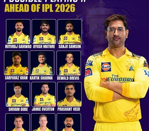 ಸಿಎಸ್‌ಕೆ ಪ್ಲೇಯಿಂಗ್ 11ನಿಂದ ಧೋನಿ ಔಟ್ – ಚೆನ್ನೈ ತಂಡದಿಂದ ಧೋನಿಯನ್ನು ಹೊರಗಿಟ್ಟಿದ್ದು ಯಾಕೆ?