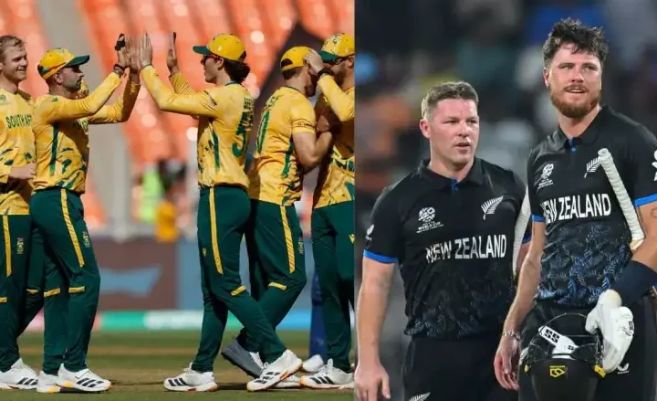 SA Vs NZ ಸೆಮೀಸ್ ಸಮರ – ಸೋಲಿಲ್ಲದೆ ಫೈನಲ್ ಗೆ ಹರಿಣಪಡೆ?ಯಾರು ಗೆದ್ರೆ ಭಾರತಕ್ಕೆ ಬೆಸ್ಟ್?