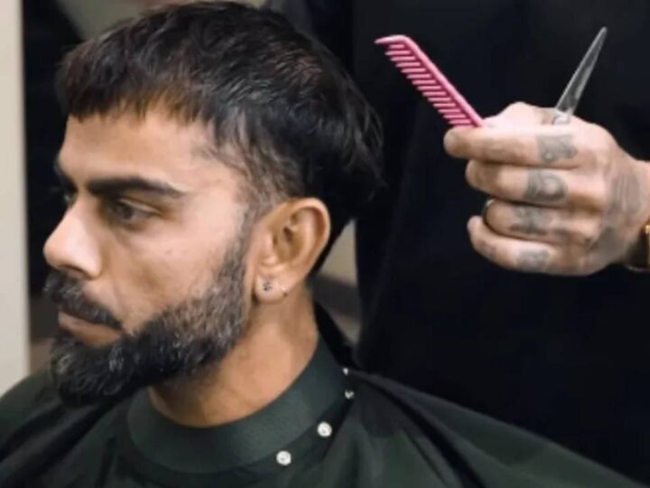 ವಿರಾಟ್‌ ಕೊಹ್ಲಿ ಹೊಸ ಹೇರ್‌ ಸ್ಟೈಲ್‌ಗೆ ಫ್ಯಾನ್ಸ್ ಫಿದಾ