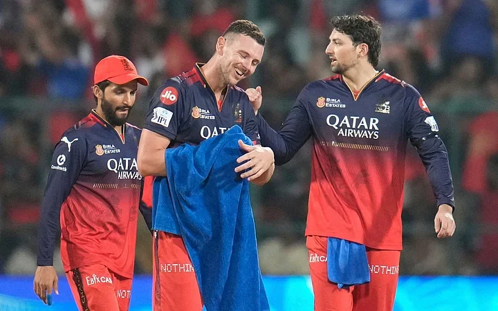 RCBಗಿಲ್ಲ ಬೌಲಿಂಗ್ ಬ್ರಹ್ಮಾಸ್ತ್ರ – ಜೋಶ್ ಕಿತ್ತುಕೊಳ್ಳುತ್ತಾ ಇಂಜುರಿ?        