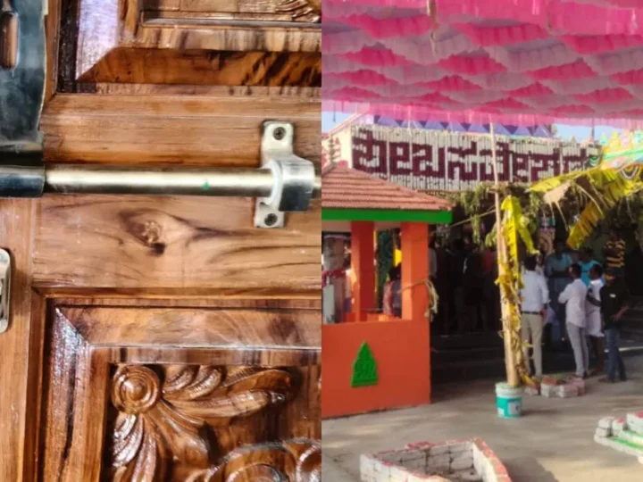 ಚಾಮರಾಜನಗರ ಜಿಲ್ಲೆಯ ದೇಗುಲಕ್ಕೆ ಕಳ್ಳರ ಕಾಟ- ಮಾರಮ್ಮ ದೇವಸ್ಥಾನದಲ್ಲಿ 4 KG ಬೆಳ್ಳಿ, 30 ಗ್ರಾಂ ಚಿನ್ನಕ್ಕೆ ಕನ್ನ