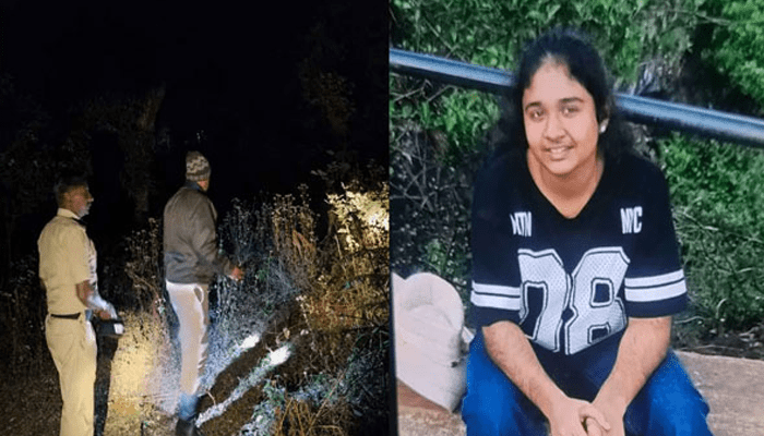 ಕಾಡಿನಲ್ಲಿ ಎಷ್ಟೇ ಹುಡುಕಿದರೂ ಸಿಗುತ್ತಿಲ್ಲ ಶ್ರೀನಂದಾ – ಥರ್ಮಲ್ ಡ್ರೋನ್ ಮೂಲಕ  ಕಾರ್ಯಾಚರಣೆ