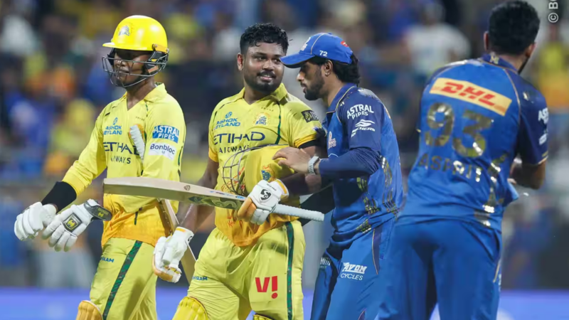 ಸಂಜು ಸುನಾಮಿಗೆ ಕೊಚ್ಚಿ ಹೋದ MI – 99 ರನ್ ಗೆದ್ದು 103 ರನ್ ಸೋಲುHITಮ್ಯಾನ್ ಇಲ್ಲದ ಮುಂಬೈ ಡಮ್ಮಿನಾ?