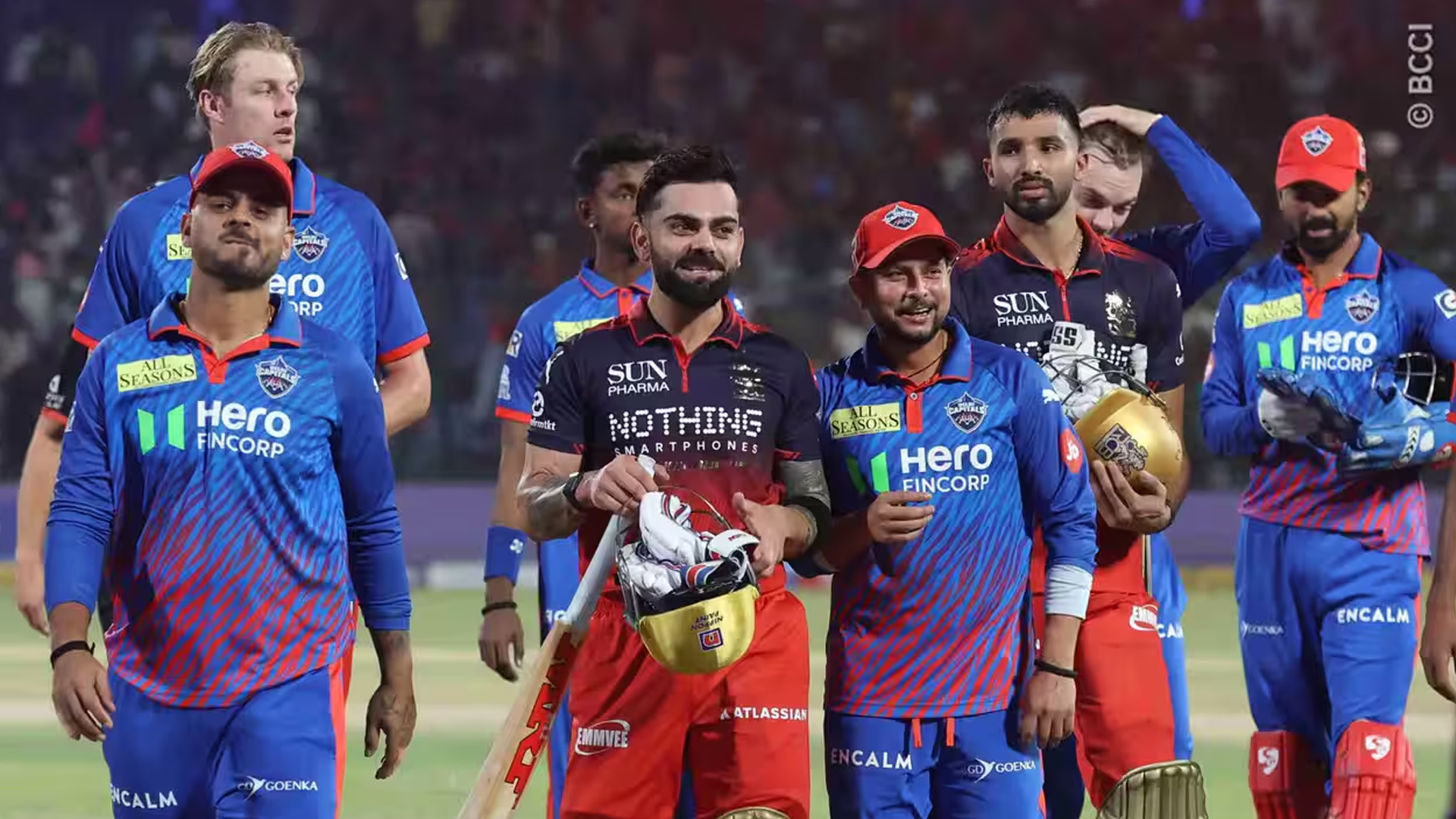 ಭುವಿ ಬಂಗಾರ.. ಹೇಜಲ್GOD – 75ಕ್ಕೆ ಗಂಟು ಮೂಟೆ ಕಟ್ಟಿದ ಡೆಲ್ಲಿRCB ಬೌಲಿಂಗ್ ಬೆಂಕಿ!