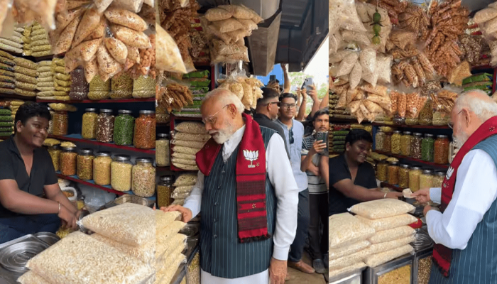 ಚುರುಮುರಿ ಅಂಗಡಿ ಮಾಲೀಕನಿಗೆ ಖುಲಾಯಿಸಿದ ಅದೃಷ್ಟ ಲಕ್ಷ್ಮೀ! – ಮೋದಿ ಕೊಟ್ಟ 10ರೂ. ನೋಟಿಗೆ ಫುಲ್ ಡಿಮ್ಯಾಂಡ್!