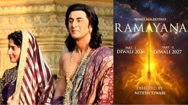 ಬಹುನಿರೀಕ್ಷಿತ ರಾಮಾಯಣದ ಟೀಸರ್  ರಿಲೀಸ್ – ರಾಮನ ಅವತಾರಕ್ಕೆ ಫ್ಯಾನ್ಸ್ ಫಿದಾ