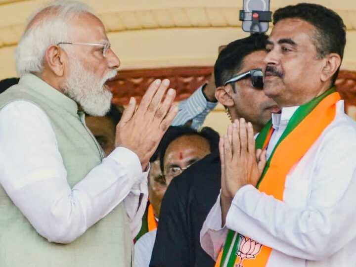 ಪಶ್ಚಿಮ ಬಂಗಾಳದ ಸಿಎಂ ಆಗಿ ಸುವೇಂದು ಅಧಿಕಾರಿ ಪ್ರಮಾಣವಚನ ಸ್ವೀಕಾರ – ಮೋದಿ ಸೇರಿದಂತೆ ಹಲವು ನಾಯಕರು ಭಾಗಿ  