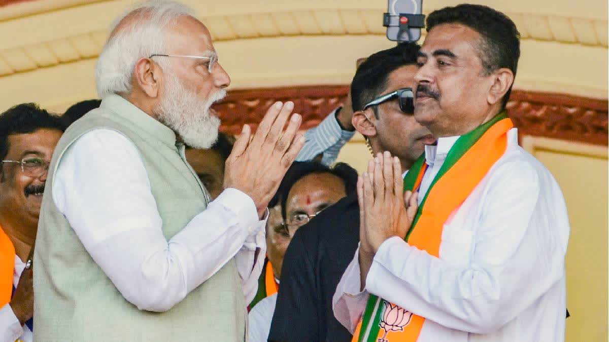 ಪಶ್ಚಿಮ ಬಂಗಾಳದ ಸಿಎಂ ಆಗಿ ಸುವೇಂದು ಅಧಿಕಾರಿ ಪ್ರಮಾಣವಚನ ಸ್ವೀಕಾರ – ಮೋದಿ ಸೇರಿದಂತೆ ಹಲವು ನಾಯಕರು ಭಾಗಿ  