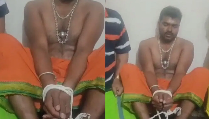 ತಮ್ಮ ಪ್ರೀತಿಸಿ ಓಡಿಹೋಗಿದ್ದಕ್ಕೆ ಅಣ್ಣನಿಗೆ ಶಿಕ್ಷೆ! – ಅರ್ಚಕನ ಕಿಡ್ನ್ಯಾಪ್‌ ಮಾಡಿ ಥಳಿಸಿದ ಯುವತಿ ಮನೆಯವರು!