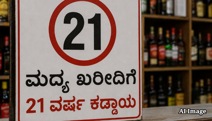 ಎಣ್ಣೆ ಪ್ರಿಯರಿಗೆ ಬಿಗ್‌ಶಾಕ್‌! – 21 ವರ್ಷ ತುಂಬಿದ್ರಷ್ಟೇ ಮದ್ಯ ಖರೀದಿಗೆ ಅವಕಾಶ!