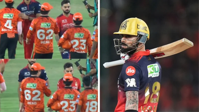 ಮೈದಾನದಲ್ಲಿ ಕೊಹ್ಲಿ ಈಗಲೂ ಜಗಜಟ್ಟಿ – ಕೆಣಕಿದ ಹೆಡ್ ಗೆ ಕಾದಿದ್ಯಾ ರಿವೇಂಜ್?ಮತ್ತೆ ಎದುರಾಗ್ತಾರಾ RCB Vs SRH?