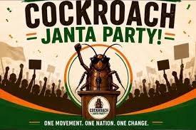 ಏನಿದು ಕಾಕ್ರೋಚ್ ಜನತಾ ಪಾರ್ಟಿ? – ಇನ್ಸ್ಟಾದಲ್ಲಿ ಹುಟ್ಟಿದ ಹೊಸ ಪಕ್ಷ ಅಧಿಕಾರಕ್ಕೆ ಬರುತ್ತಾ?