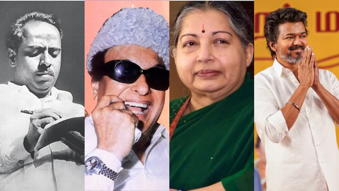 ತಮಿಳುನಾಡಲ್ಲಿ ಸರ್ಕಾರ ರಚನೆಗೆ ದಳಪತಿ ವಿಜಯ್ ಕಸರತ್ತು –  ಸೆಲೆಬ್ರಿಟಿಗಳ ರಾಜಕೀಯ ದರ್ಬಾರ್  ಹೇಗಿದೆ?