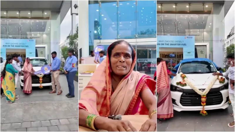 ಬಿಗ್‌ಬಾಸ್ ಖ್ಯಾತಿಯ ಮಲ್ಲಮ್ಮನ ಕನಸು ನನಸು – ಹೊಸ ಕಾರು ಖರೀದಿಸಿದ ಮಲ್ಲಮ್ಮ