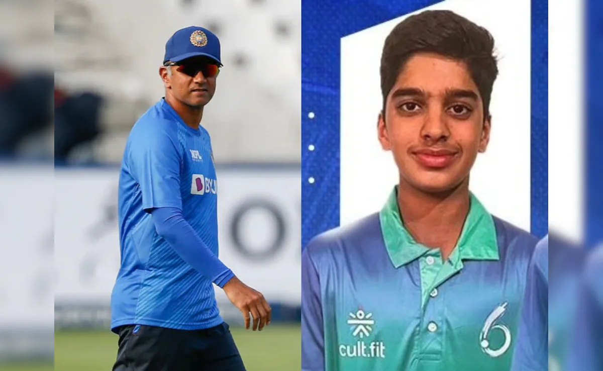 ಟೀಮ್ ಇಂಡಿಯಾಕ್ಕೆ ರಾಹುಲ್ ದ್ರಾವಿಡ್ ಪುತ್ರ ಎಂಟ್ರಿ – ವಿಕೆಟ್ ಕೀಪರ್ ಆಗಿ ಅನ್ವಯ್ ದ್ರಾವಿಡ್ ಆಯ್ಕೆ