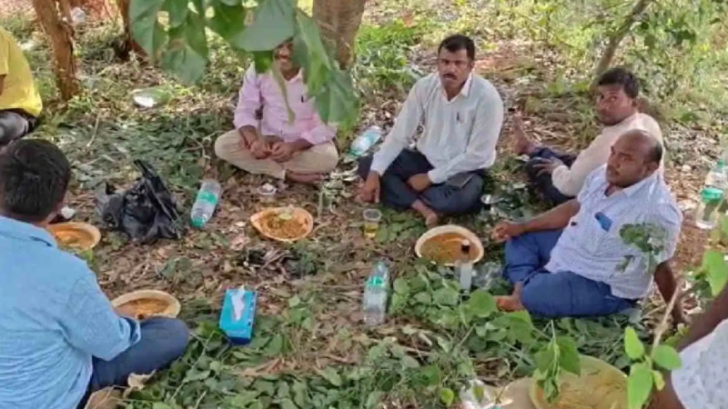 ಕೆಲಸದ ಅವಧಿಯಲ್ಲಿ ಎಣ್ಣೆ ಪಾರ್ಟಿ-  6 ಪಿಡಿಒ, ಇಬ್ಬರು ಕಾರ್ಯದರ್ಶಿಗಳು ಸಸ್ಪೆಂಡ್