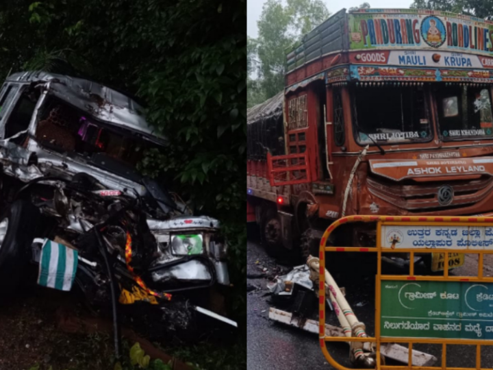 ಅರಬೈಲ್ ಘಾಟ್‌ನಲ್ಲಿ ಕ್ರೂಸರ್- ಲಾರಿ ಡಿಕ್ಕಿ, 7 ಯುವಕರು ಸಾವು – ಮುಗಿಲು ಮುಟ್ಟಿದ ಕುಟುಂಬಸ್ಥರ ಆಕ್ರಂದನ