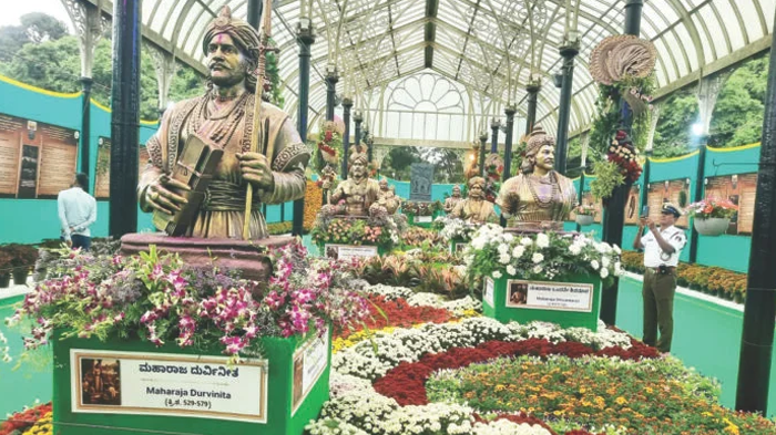 ಲಾಲ್‌ಬಾಗ್‌ನಲ್ಲಿ ಗಂಗರ ವೈಭವ ಶುರು – 12 ದಿನಗಳವರೆಗೆ ನಡೆಯಲಿದೆ ಹೂಗಳ ಹಬ್ಬ