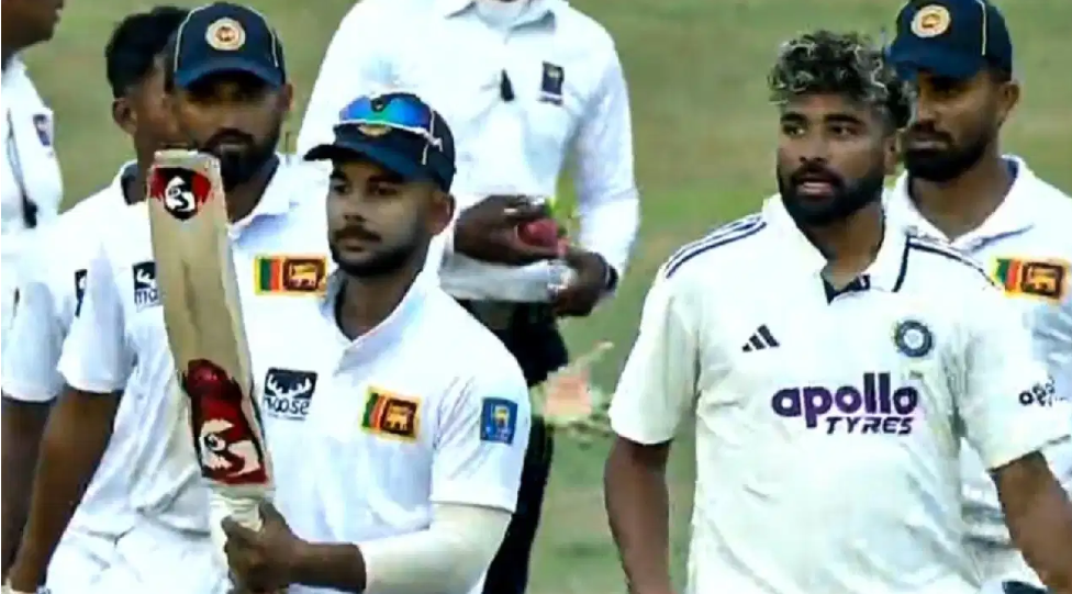 ಇದರಲ್ಲಿ ಏನೋ ಮ್ಯಾಜಿಕ್ ಇದೆ – ಭಾರತಕ್ಕೆ ಗೆಲುವು ತಂದುಕೊಟ್ಟ ಸಿರಾಜ್ ಬ್ಯಾಟ್ ಚೆಕ್