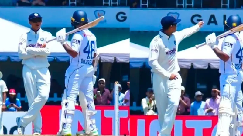 ಆನ್ ಫೀಲ್ಡ್ ನಲ್ಲೇ IPL ಆಫರ್ – ಜೈಸ್ವಾಲ್ ಮಾಡಿದ್ದು ಸರಿನಾ?ಮೆಚ್ಚಿಸಲು ಹೋಗಿ ಲಂಕಾ ಬ್ಯಾಟರ್ ಔಟ್