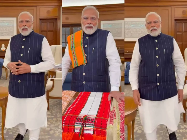 ಕೈಮಗ್ಗ ಉತ್ಪನ್ನಗಳನ್ನು ಖರೀದಿಸಲು ನನ್ನೊಂದಿಗೆ ಸಿದ್ಧರಾಗಿ – ಯುವಜನತೆಗೆ ಕರೆ ನೀಡಿದ ಮೋದಿ
