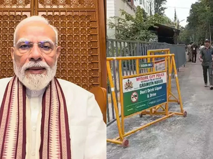ವಿವೇಕ ಸ್ಮಾರಕ ಉದ್ಘಾಟನೆಗೆ ಮೈಸೂರಿಗೆ ಮೋದಿ ಎಂಟ್ರಿ –  ಅರಮನೆ ನಗರಿಯಲ್ಲಿ ಹೈ ಅಲರ್ಟ್