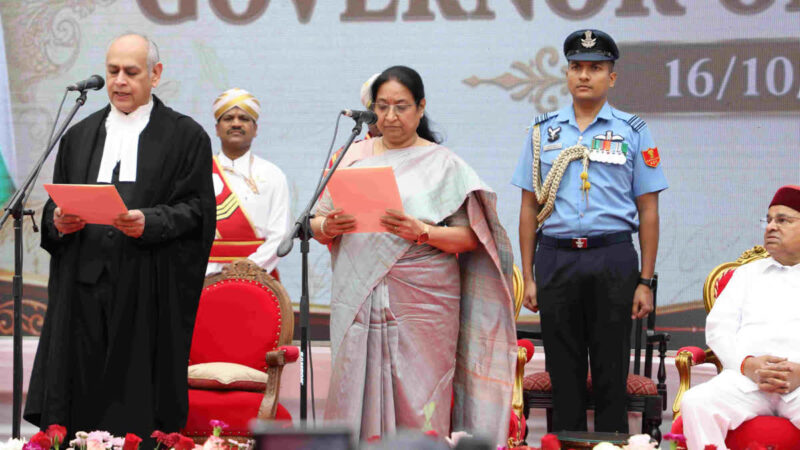 ಕರ್ನಾಟಕಕ್ಕೆ ನೂತನ ರಾಜ್ಯಪಾಲರಾಗಿ ಸುಧಾ ಯಾದವ್ ಪ್ರಮಾಣ ವಚನ ಸ್ವೀಕಾರ