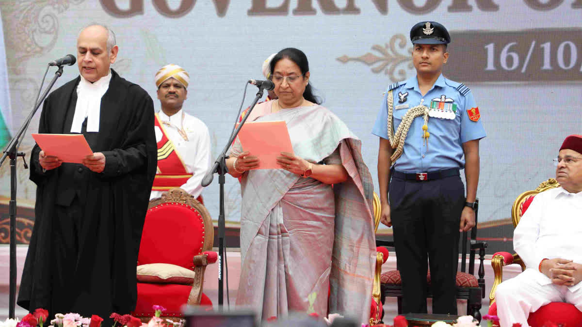 ಕರ್ನಾಟಕಕ್ಕೆ ನೂತನ ರಾಜ್ಯಪಾಲರಾಗಿ ಸುಧಾ ಯಾದವ್ ಪ್ರಮಾಣ ವಚನ ಸ್ವೀಕಾರ