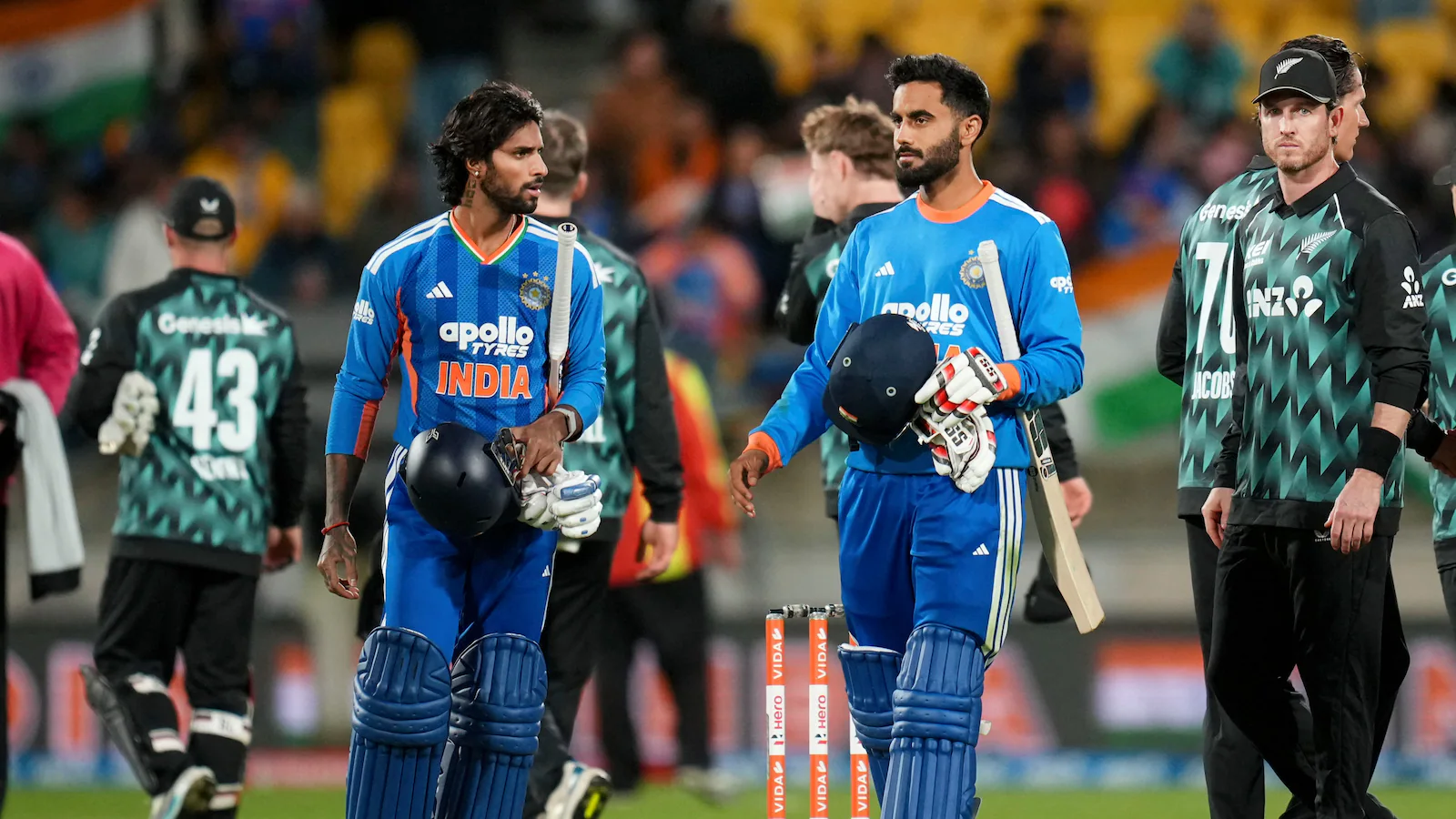 ಮೊನ್ನೆ 118/0.. ಇಂದು 62/4 – NZ ಗೆಲ್ಲಿಸಿದ ಭಾರತದ ಬೌಲರ್ಸ್ಭುವಿ & ವೈಭವ್ ಬಿಟ್ಟಿದ್ದೇ ತಪ್ಪಾ?