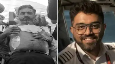 ಪೈಲಟ್ ಸ್ಮಿತ್ ಮಚ್ಛಾರ್ ಚಿಕಿತ್ಸೆಗಾಗಿ  ದುಬೈಗೆ ಏರ್‌ಲಿಫ್ಟ್ -ಗುಜರಾತ್ ಸರ್ಕಾರದಿಂದ ಗುಜರಾತ್ ಗರಿಮಾ ಪ್ರಶಸ್ತಿ
